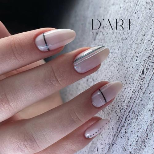 Minimalistyczne paznokcie