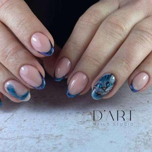 Paznokcie zdobienie kot